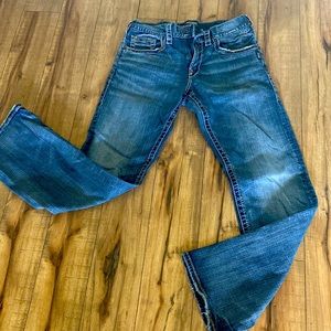 Mens Silver Jeans